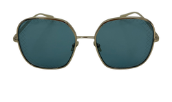 Chanel Gafas de Sol,Cuadradas,Azul/Dorado,4252,C,3*